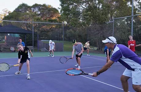 tennis coaching